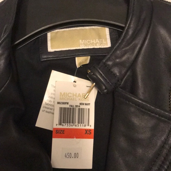 Women’s Micheal Kors leather jacket - Picture 4 of 4